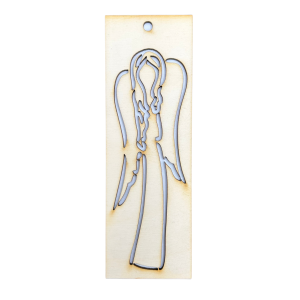 Zakładka do książki drewniana anioł stróż aniołek 