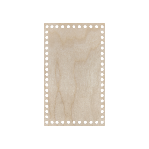 Baza drewniana dno do koszyka spód prostokąt prostokątna 25x15 decoupage 