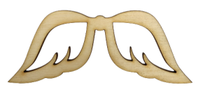 Skrzydełka skrzydła anielskie drewniane