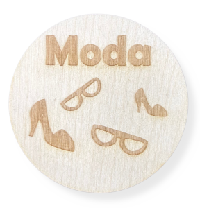 Drewniana plakietka tabliczka na szufladę pudełko decoupage plakietki 1szt 