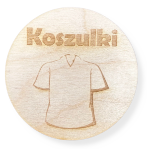 Drewniana plakietka tabliczka na szufladę pudełko decoupage plakietki 1szt 