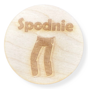 Drewniana plakietka tabliczka na szufladę pudełko decoupage plakietki 1szt 