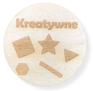 Drewniana plakietka tabliczka na szufladę pudełko decoupage plakietki 1szt 