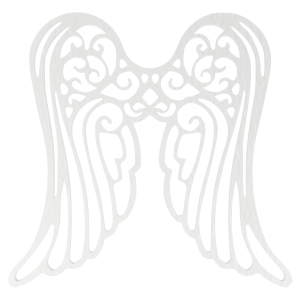 Skrzydełka skrzydła anielskie BIAŁE anioł duże