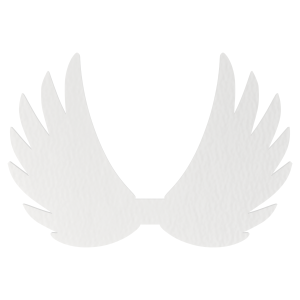 Skrzydełka skrzydła anielskie BIAŁE anioł do anioła baza decoupage