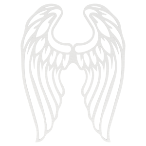 Skrzydełka skrzydła anielskie BIAŁE anioł duże