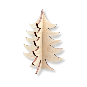 Drewniana CHOINKA 2w1 drzewko dekoracja stojąca dekor