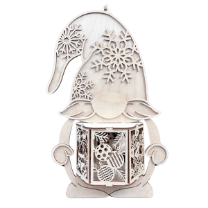 Lampion świąteczny Gnom Skrzat zawieszany