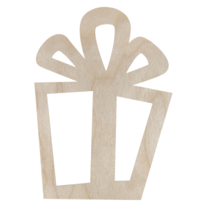 Drewniana zawieszka prezent prezencik upominek decoupage ze sklejki