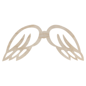 Drewniane skrzydełka ze sklejki skrzydła anielskie