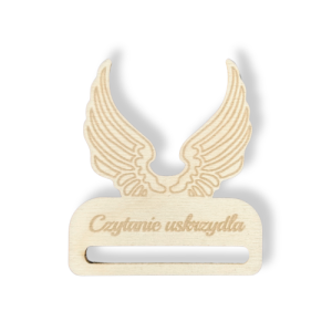 Baza ze sklejki do zakładki do książki Czytanie uskrzydla 