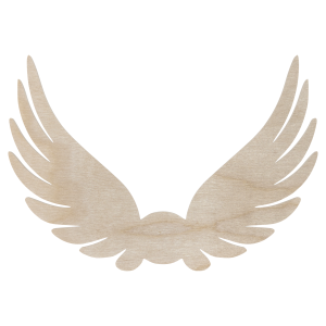 Skrzydełka skrzydła anielskie drewniane anioł 