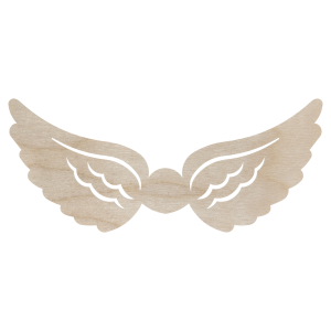 Skrzydełka skrzydła anielskie drewniane anioł 