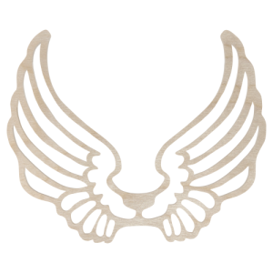 Skrzydełka skrzydła anielskie drewniane anioł 