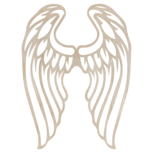 Skrzydełka skrzydła anielskie drewniane anioł duże 
