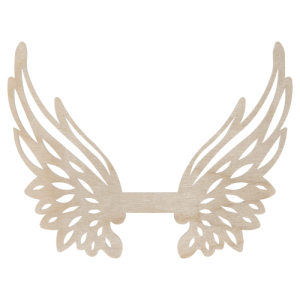 Skrzydełka skrzydła anielskie drewniane anioł 