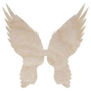 Skrzydełka skrzydła anielskie drewniane anioł do anioła baza decoupage 