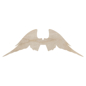 Skrzydełka skrzydła anielskie drewniane anioł do anioła baza decoupage