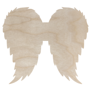 Skrzydełka skrzydła anielskie drewniane anioł do anioła baza decoupage 