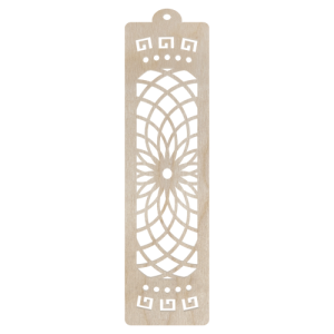 Zakładka do książki drewniana baza ażur ażurowa decoupage ze sklejki dekor 