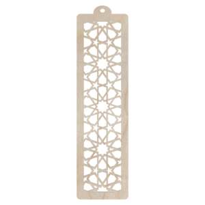 Zakładka do książki drewniana baza ażur ażurowa decoupage ze sklejki dekor 