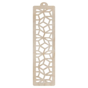 Zakładka do książki drewniana baza ażur ażurowa decoupage ze sklejki dekor