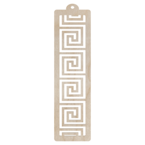 Zakładka do książki drewniana baza ażur ażurowa decoupage ze sklejki dekor