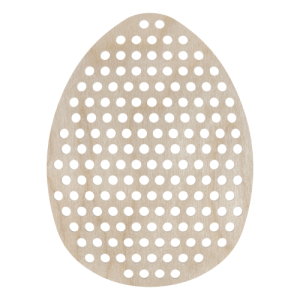 Drewniana przeplatanka jajko PISANKA sznurowanka