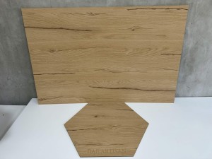 Płyta HDF 3mm 920x600 -  DĄB ARTISAN 