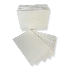 Sklejka topolowa A4 gr. 2,7 mm 100 szt  WYSYŁKA GRATIS 