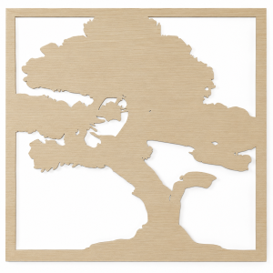 Baza pod mech do Chrobotka obraz drzewo drzewko kwadrat 2 z HDF KLON