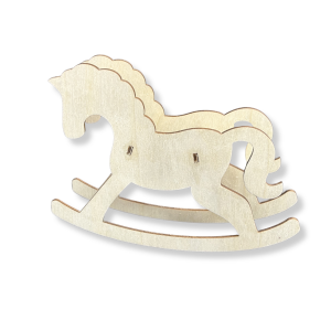 Konik na biegunach 3D 20cm