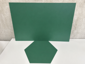 Płyta HDF 3mm 920x600 - 15sztuk ZIELONA zielony butelkowy