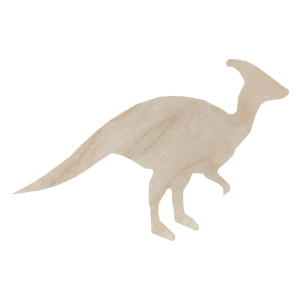 Drewniany dekor DINOZAUR decoupage ozdoba scrapki PARAZAUROLOF