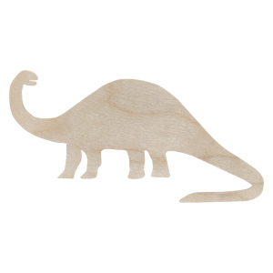Drewniany dekor DINOZAUR decoupage ozdoba scrapki DIPLODOK